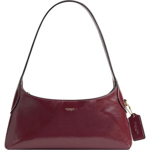 Coach Women’s Brooklyn Shoulder Bag 26(Brass/Dark Cherry)