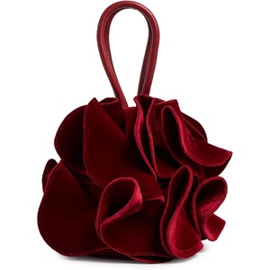 FARM Rio Women’s Velvet Flower Handbag(Merlot)