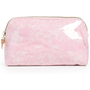 LOVESHACKFANCY Women’s Small Travel Pouch, Ballet Shimmer, One Size(Ballet Shimmer)