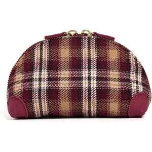 Stoney Clover Lane Women’s Curved Mini Pouch, Plaid, One Size(Plaid)