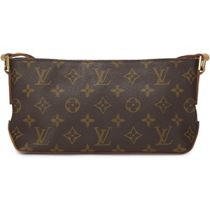 WHAT GOES AROUND COMES AROUND Women’s Pre-Loved Louis Vuitton Monogram Trotteur Shoulder Bag(Brown)