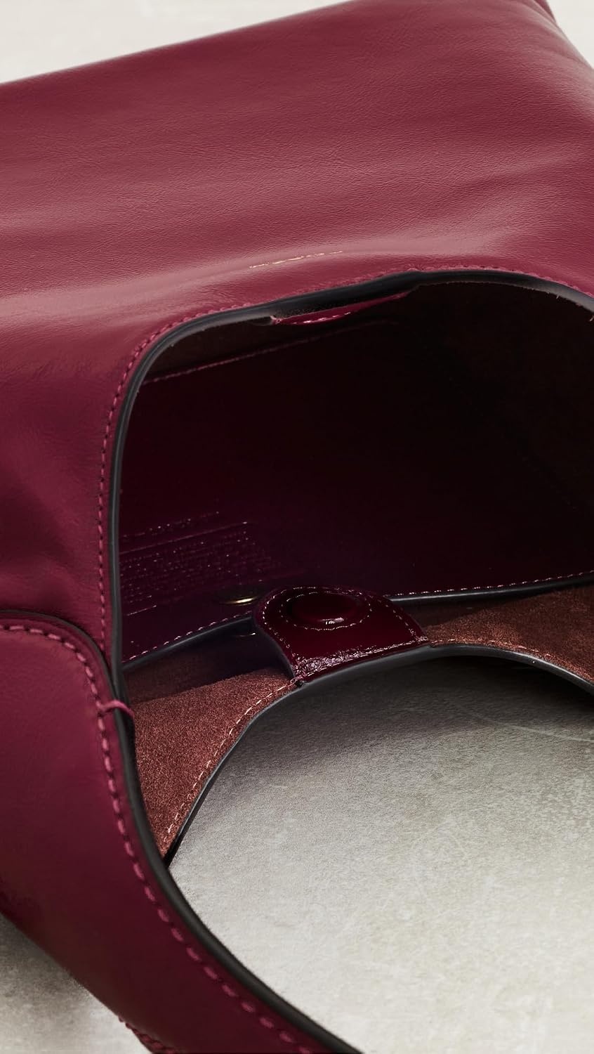 image:imageCoach Brooklyn Shoulder Bag 28BrassDark Cherry