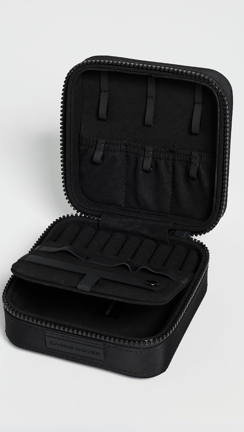 image:imageDagne Dover Womens Frankie Jewelry CaseOnyx