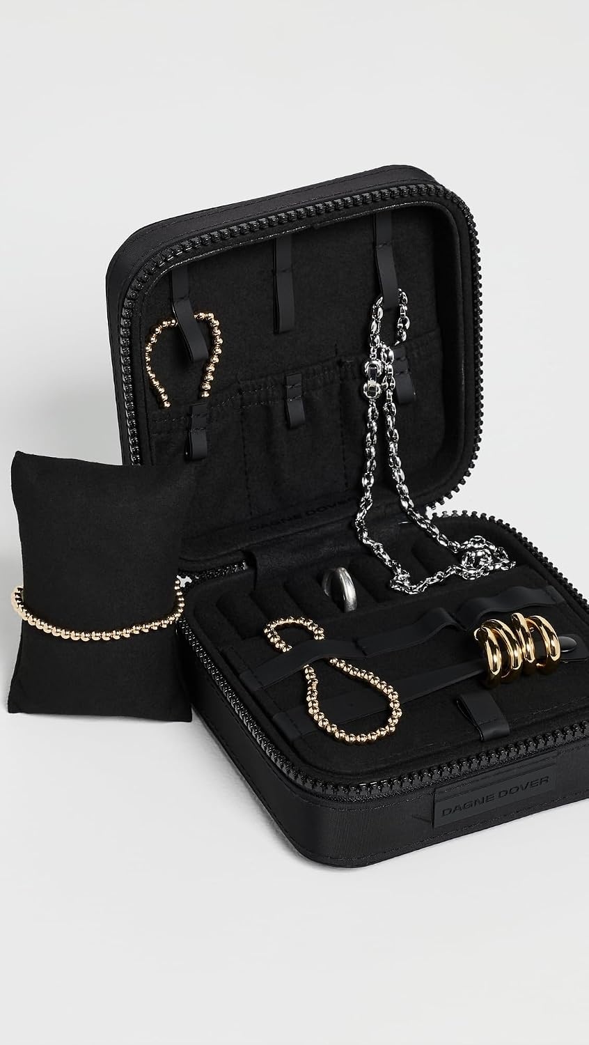 image:imageDagne Dover Womens Frankie Jewelry CaseOnyx