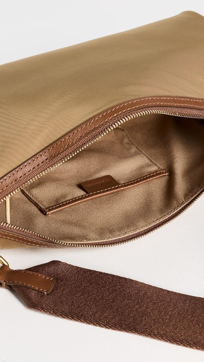 image:imageMadewell Womens Nylon Sloane Shoulder BagDistant Olive Multi