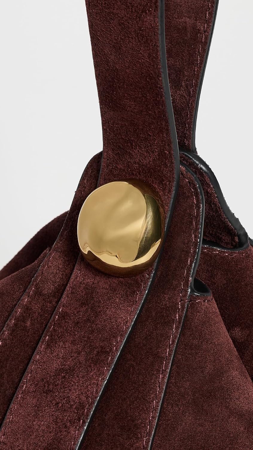 image:imageMadewell Womens Suede Drop Hand Held PouchetteOxblood
