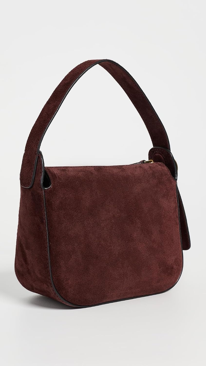 image:imageMadewell Womens Suede Drop Hand Held PouchetteOxblood