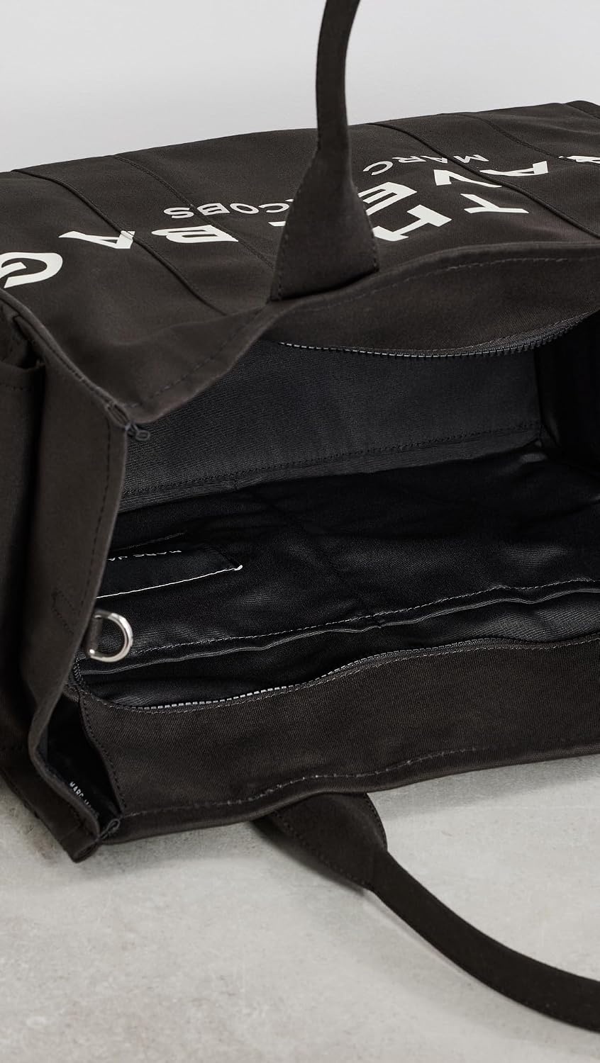 image:imageMarc Jacobs Womens The Travel Tote Bag In CanvasBlack