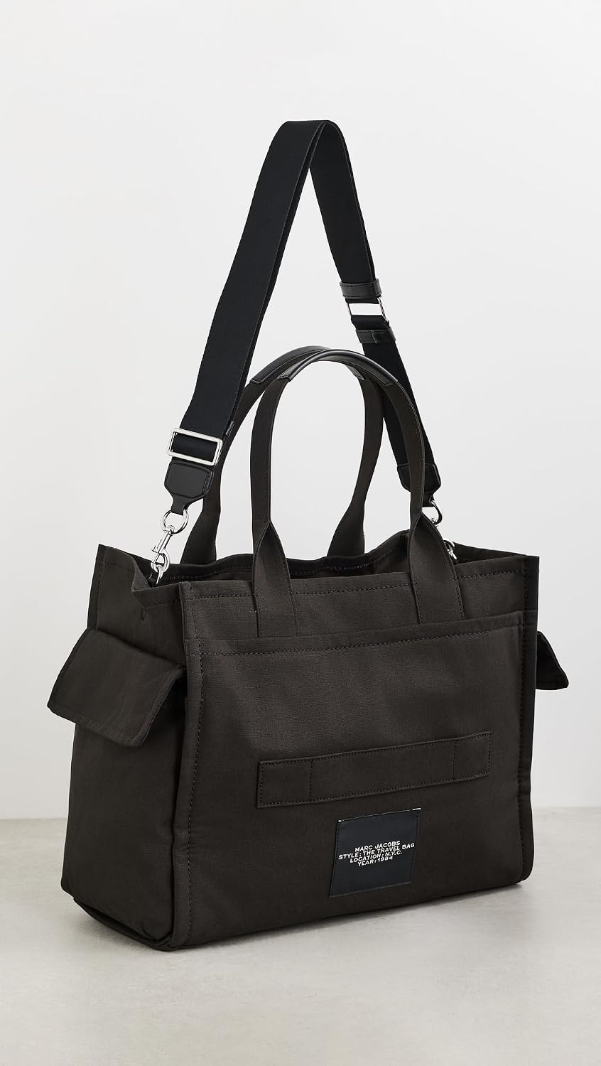 image:imageMarc Jacobs Womens The Travel Tote Bag In CanvasBlack