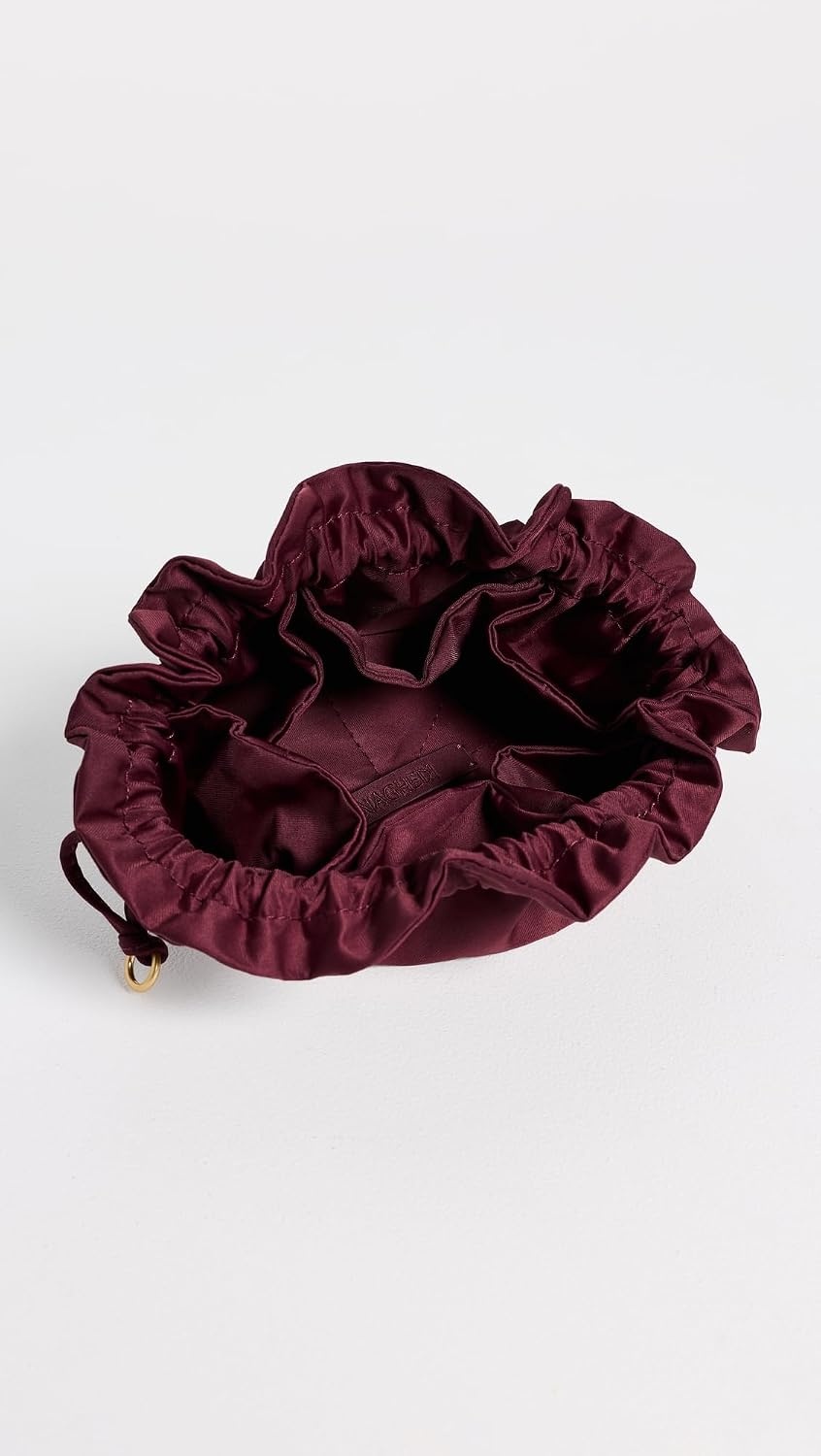 image:imageNaghedi Womens Lotus Jewelry PouchBordeaux