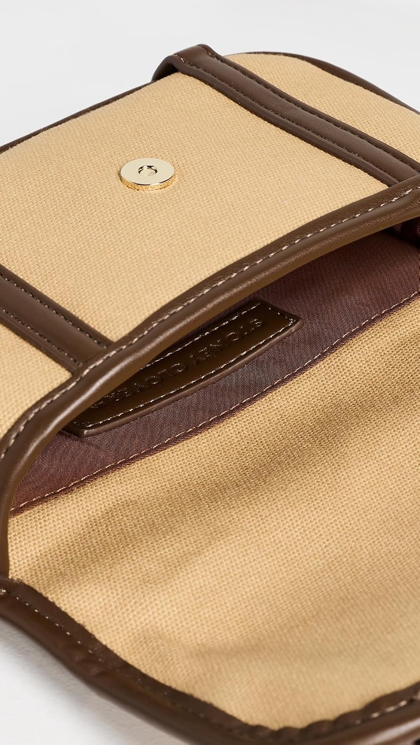 image:imageStoney Clover Lane Womens Convertible Saddle Bag Canvas Tan One SizeCanvas Tan