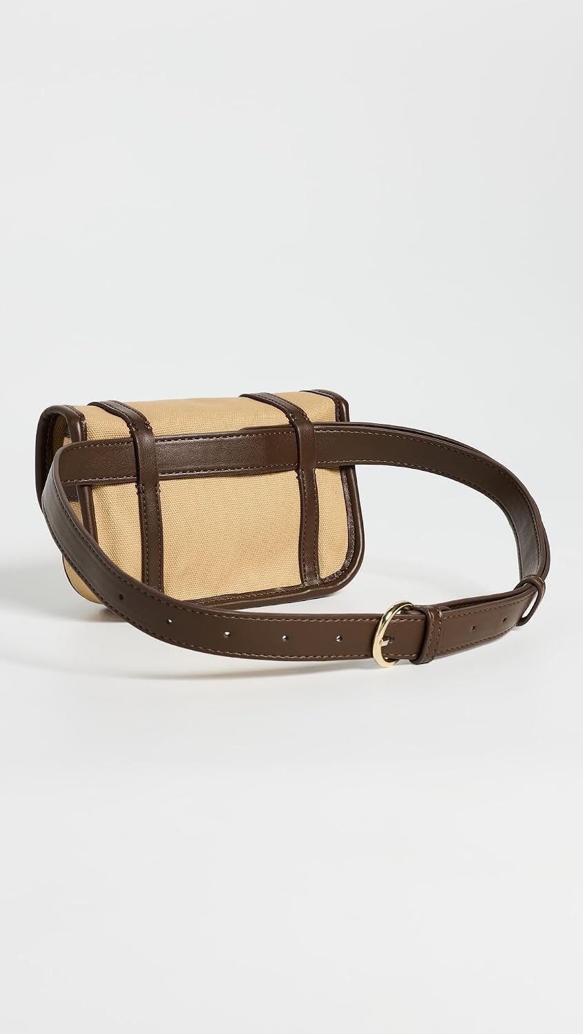 image:imageStoney Clover Lane Womens Convertible Saddle Bag Canvas Tan One SizeCanvas Tan