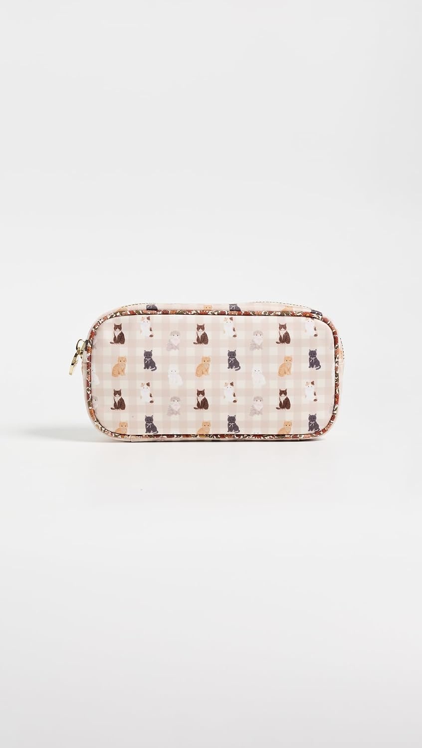 image:imageStoney Clover Lane Womens Small Pouch Meow Gingham One SizeMeow Gingham