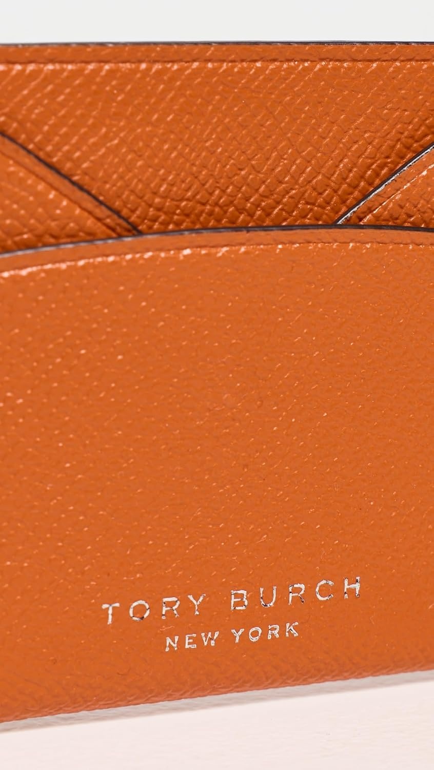 image:imageTory Burch Womens Romy Flat Card CaseOrange