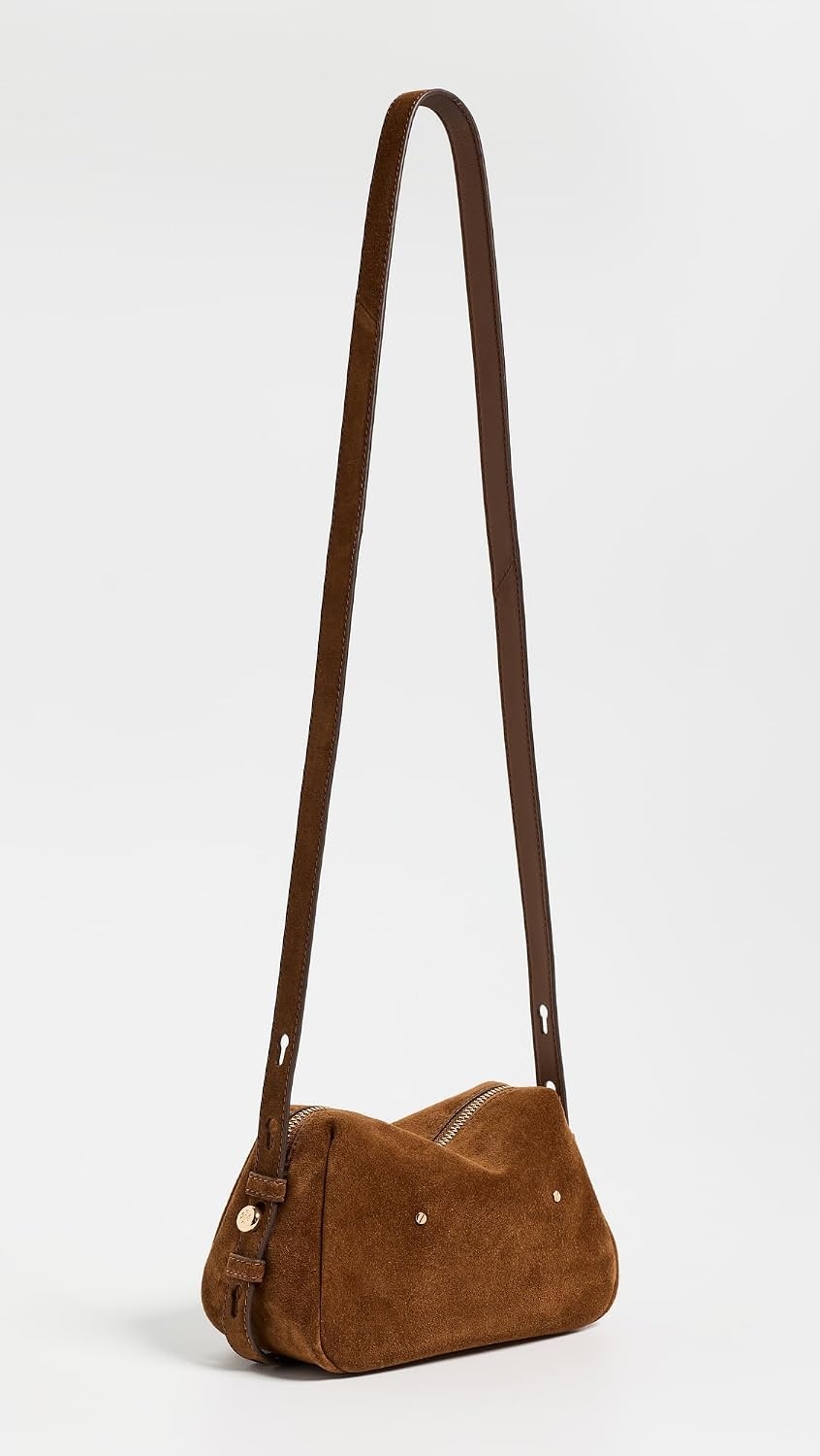 image:imageTory Burch Womens Romy T Monogram Soft Crossbody BagCognac
