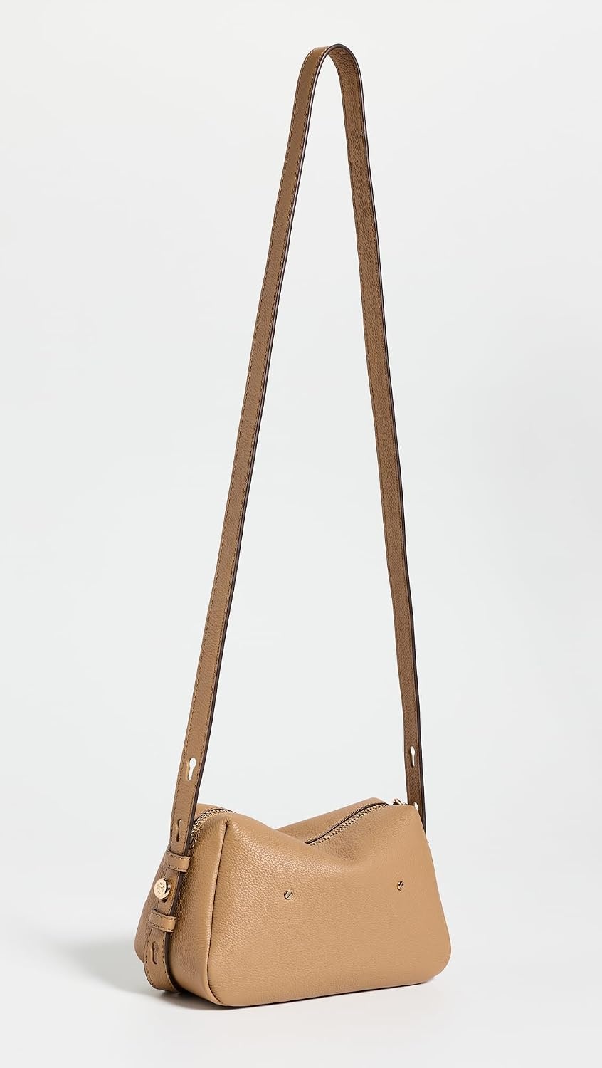 image:imageTory Burch Womens Romy T Monogram Soft Crossbody BagTiramisu