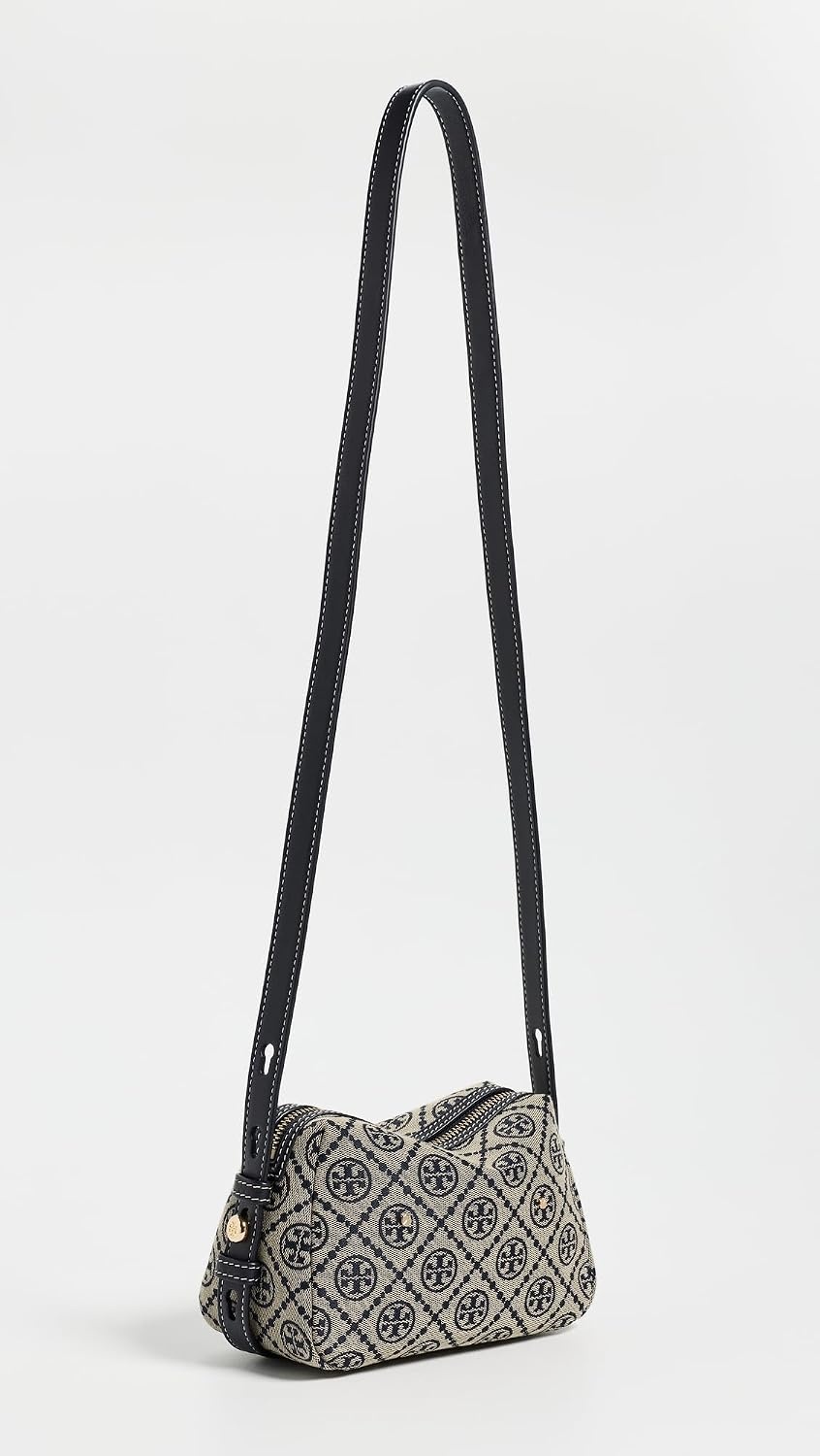 image:imageTory Burch Womens Romy T Monogram Soft Crossbody BagTory Navy