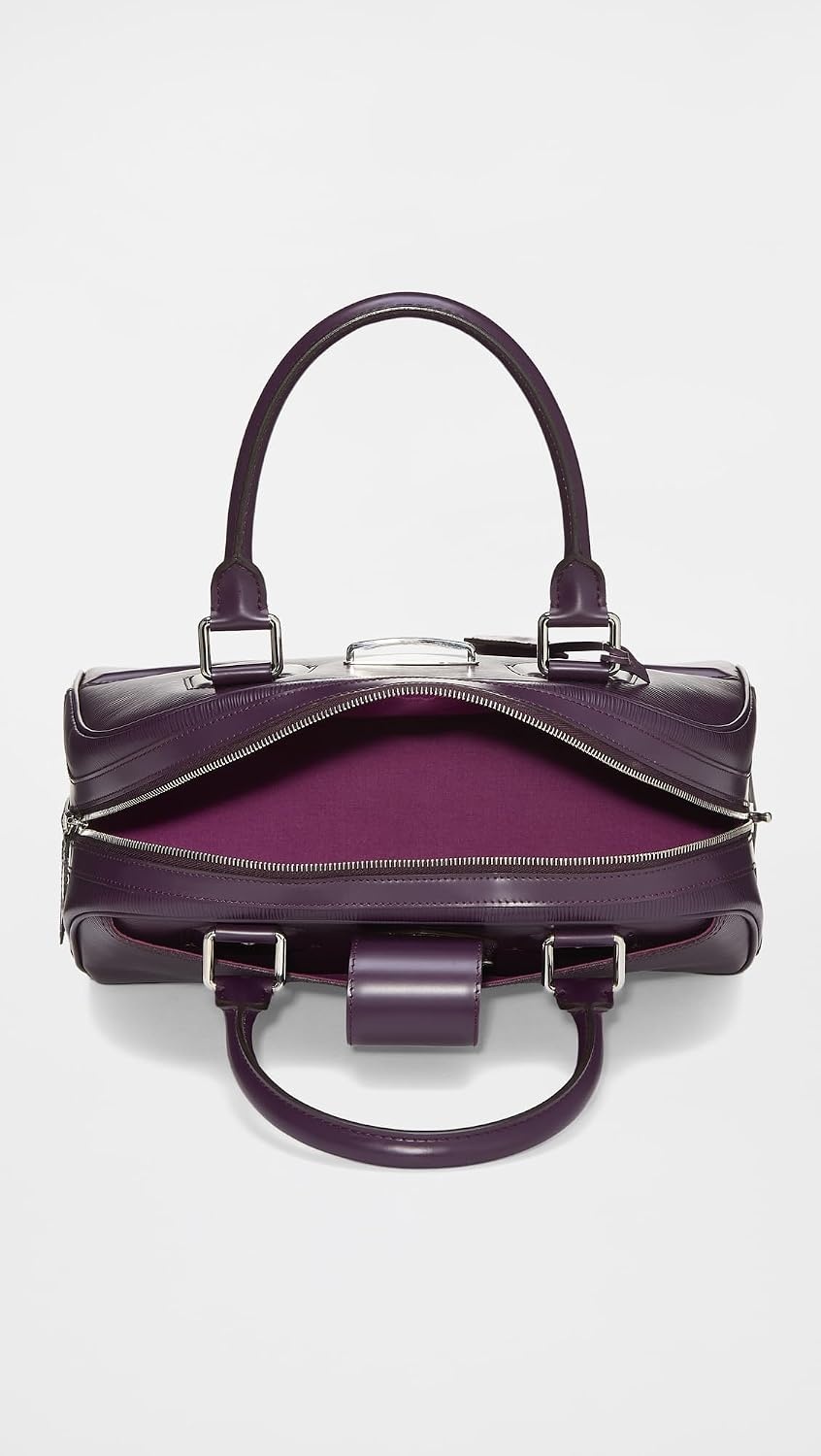 image:imageWHAT GOES AROUND COMES AROUND Womens PreLoved Louis Vuitton Epi Bowling Montaigne Bag GMPurple