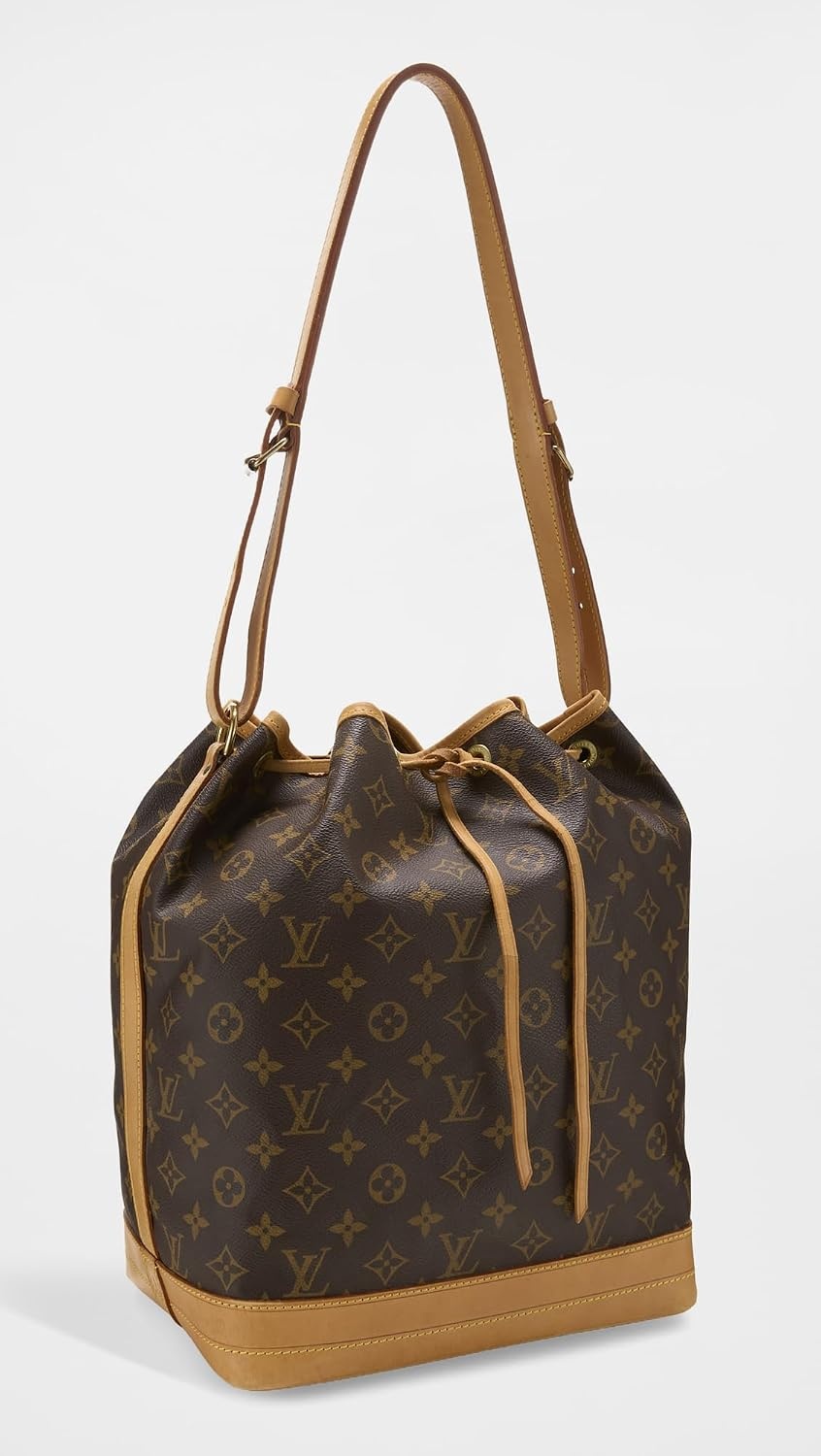 image:imageWHAT GOES AROUND COMES AROUND Womens PreLoved Louis Vuitton Monogram Noe Bucket BagBrown