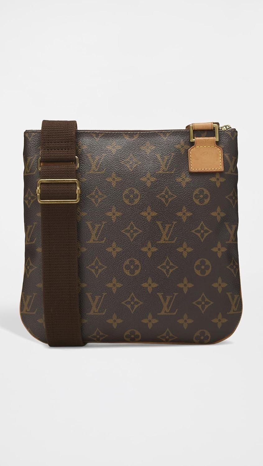 image:imageWhat Goes Around Comes Around Womens PreLoved Louis Vuitton Monogram Bosphore Messenger Bag Brown One SizeBrown