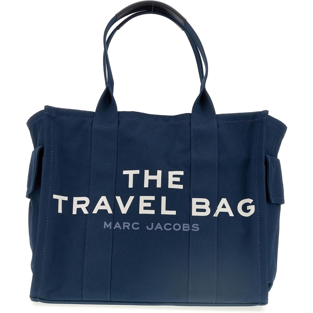 image:imageMarc Jacobs Womens The Travel Tote Bag In CanvasBlue Sea