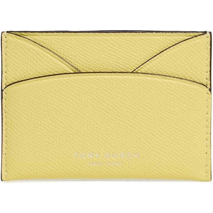 image:imageTory Burch Womens Romy Flat Card CaseYellow Sky