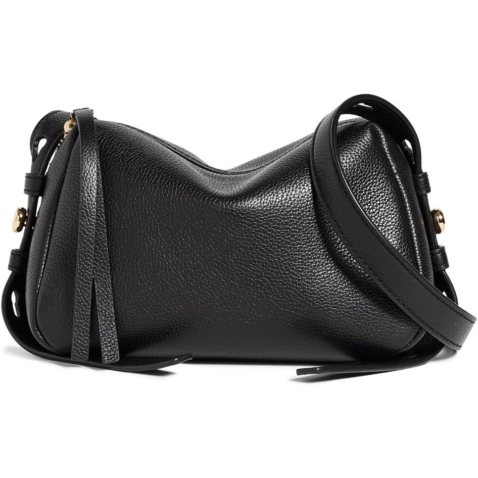 image:imageTory Burch Womens Romy T Monogram Soft Crossbody BagBlack