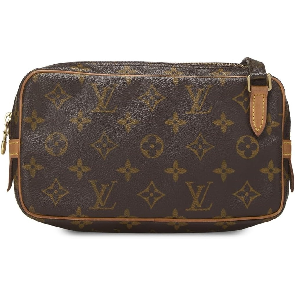 image:imageWHAT GOES AROUND COMES AROUND Womens PreLoved Louis Vuitton Monogram Marly Bandouliere BagBrown