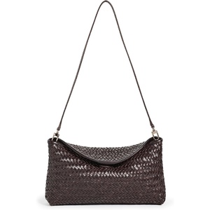 Madewell Women’s Woven Lid Top Clutch(Coffee Bean)