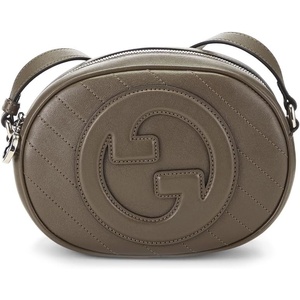 WHAT GOES AROUND COMES AROUND Women’s Pre-Loved Gucci Leather Blondie Mini Shoulder Bag(Green)