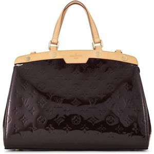 WHAT GOES AROUND COMES AROUND Women’s Pre-Loved Louis Vuitton Vernis Brea Bag MM(Purple)