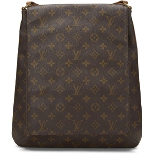 What Goes Around Comes Around Women’s Pre-Loved Louis Vuitton Monogram Messenger Bag, Brown, One Size(Brown)