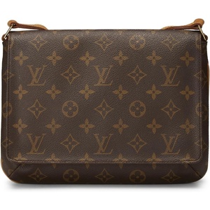 What Goes Around Comes Around Women’s Pre-Loved Louis Vuitton Monogram Musette Tango Bag, Brown, One Size(Brown)